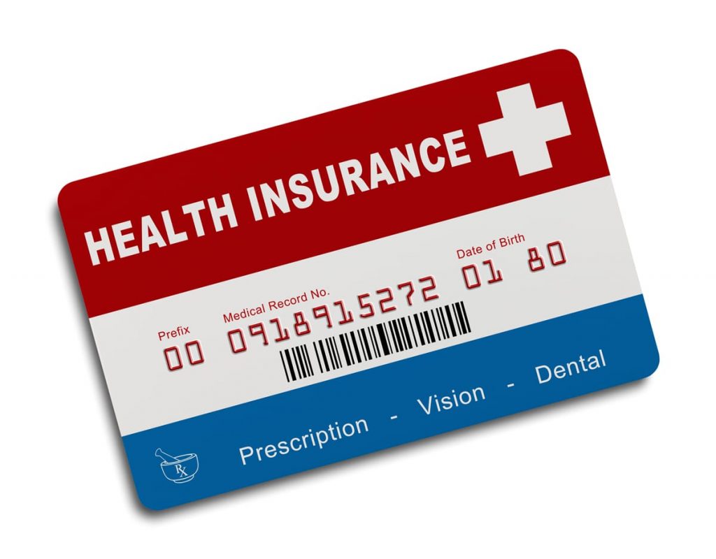 photo of insurance card