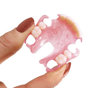 photo of dentures